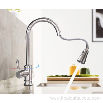 Polished Commercial Chrome Plated Kitchen Taps